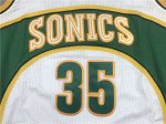 NBA 35 Durant Sonics M&N Maillot blanc